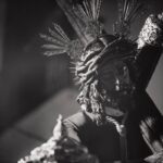 Grayscale Photo Of Jesus Christ