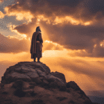 ai generated, muslim, prophet elijah in the mountain, prophet elijah, biblical prophet, old testament, elijah and elisha, mount carmel, fire from heaven, baal worship, jezebel, ahab, miracles, chariot of fire, drought and rain, tishbite, spiritual courage, prophet of god, biblical miracles, divine intervention, faith in god, confrontation with evil, biblical history