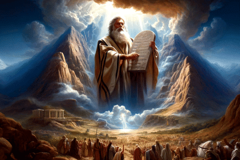 Pater Arek: Jedna mala riječ zbog koje mnogi upadaju u grijeh, a da ne znaju laws on stone, sinai summit laws, moral commandments, divine decalogue, commandments to follow, mount sinai laws, tablets of covenant, god's written law, commandments of faith, moral guidance, moses receives law, tablets from heaven, divine lawgiver, ai generated