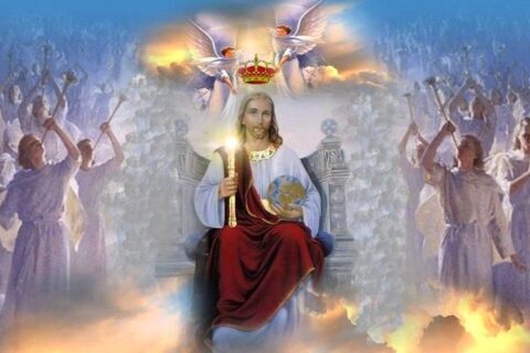 Isus na nebu: Sjedi li tko slijeva Ocu? Jesucristo-Rey-de-Reyes-