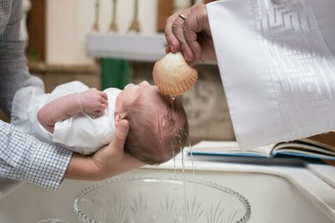 toddler baptized