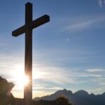 cross, grief, mountain cross, meditation, hope, to die