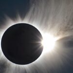 ai generated, moon, eclipse, sun, planet, nature, astronomy, night sky, earth, space, universe, cosmos, darkness, sky, shadow, science, light, wallpaper