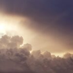 scenery of white clouds