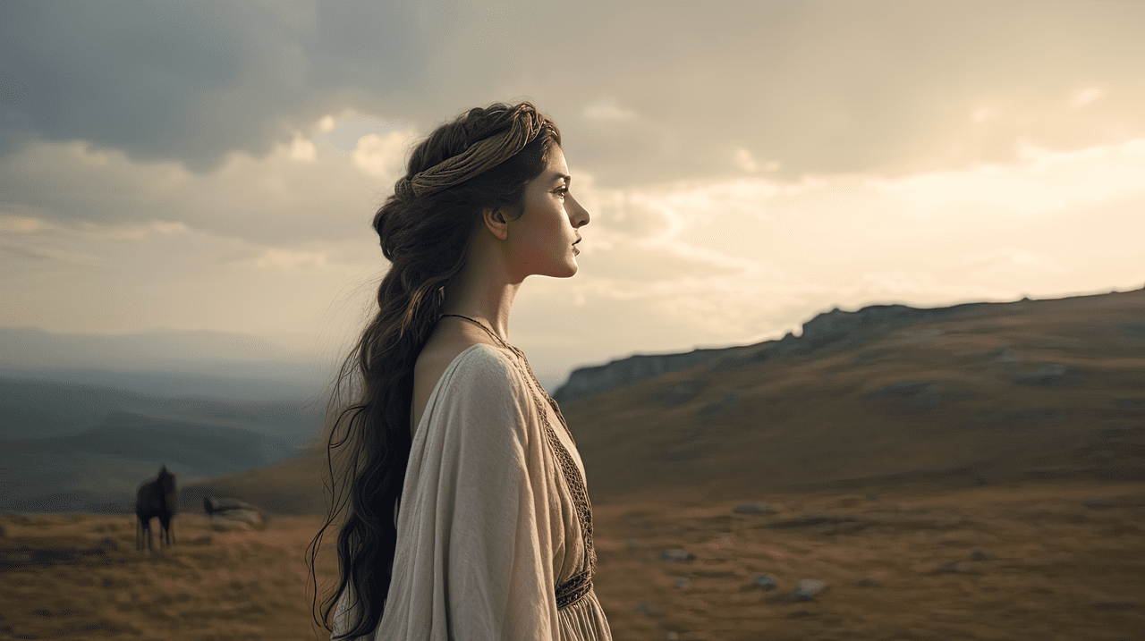 ai generated, woman, biblical character