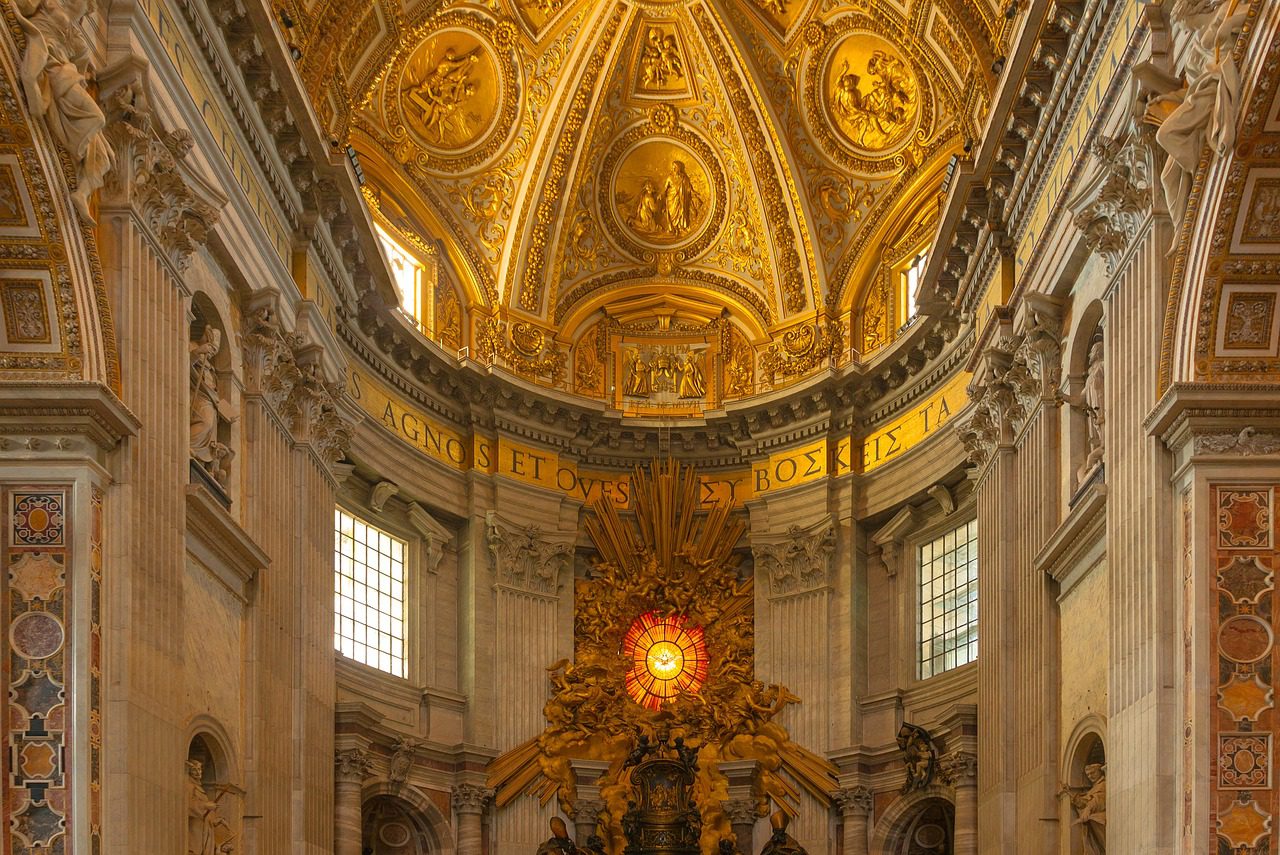 apse, saint peter, basilica