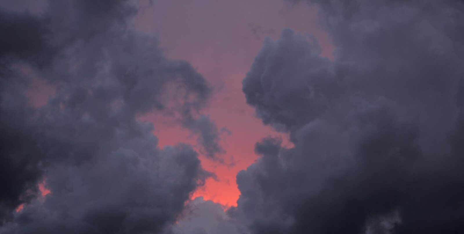 white clouds and blue sky