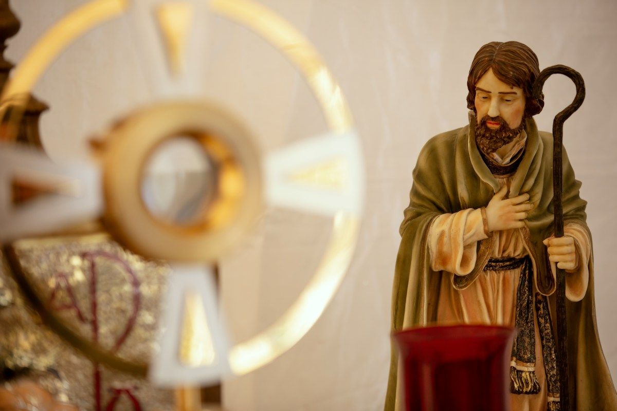 Joseph religious figurine