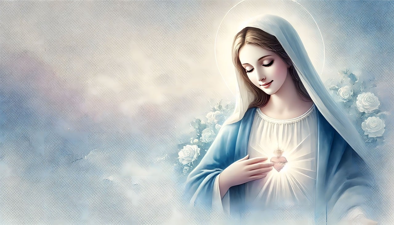 ai generated, mary, mother mary