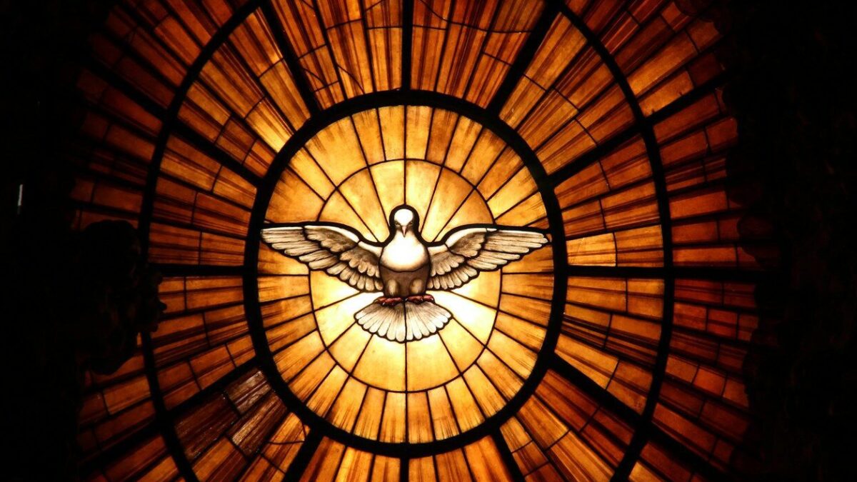 brown stained glass