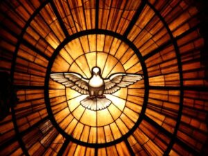 brown stained glass
