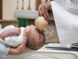toddler baptized
